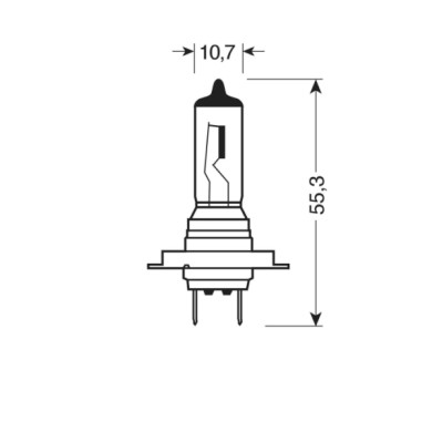 58034-S-01.JPG 12v Lampada Alogena H18 65w Py26d 1 1 Pz Scatola Lampadine Standard Line Lampa Alogene