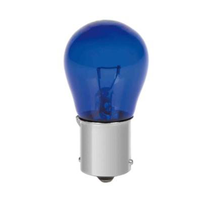 A002.JPG 12v Blue Dyed Glass Lampada 1 Filamento (p21w) 21w Ba15s 2 Pz Scatola Blu Lampadine Color Mania Lampa Alogene