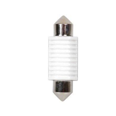 58126-S-01.JPG 9/32v Led Series 3 Smd X 1 Chip (c5w C10w) 12x36 Mm Sv8 5 8 1 Pz D/blister Bianco Doppia Polarità Resistenza Inco