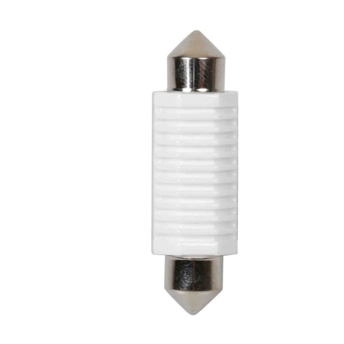58127-S-01.JPG 9/32v Led Series 2 Smd X 1 Chip 12x41 Mm Sv8 5 8 1 Pz D/blister Bianco Doppia Polarità Resistenza Incorporata Lam