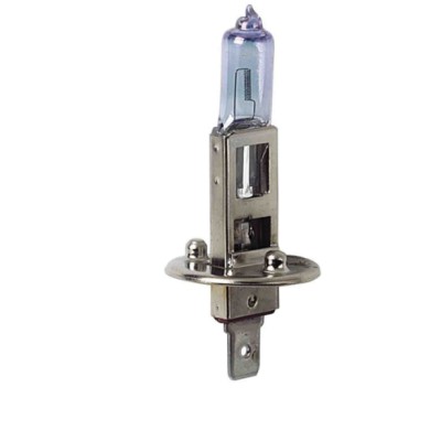 F001.JPG 12v Lampada Alogena Xenon H1 55w P14 5s 2 Pz Scatola Plast. Lampadine Plasma Xenon Lampa Alogene