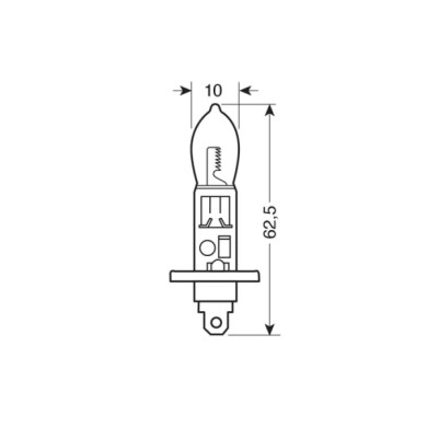 58177-S-01.JPG 12v Lampada Alogena Xenium Race H1 55w P14 5s 2 Pz Scatola Plast. Lampadine Xenium Race Lampa Alogene