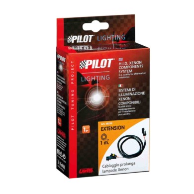 58239-S-01.JPG Cablaggio Prolunga Lampade Xenon 1 M Hid Xenon Componibili Lampa Xeno