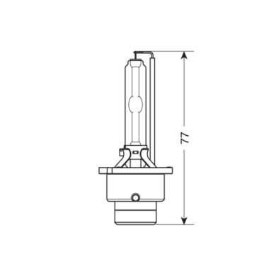 58258-S-01.JPG Lampada Hid Xenon 4.300°k D2s 35w P32d 2 1 Pz D/blister Lampadine Hid Xenon 4.300°k Lampa Xeno