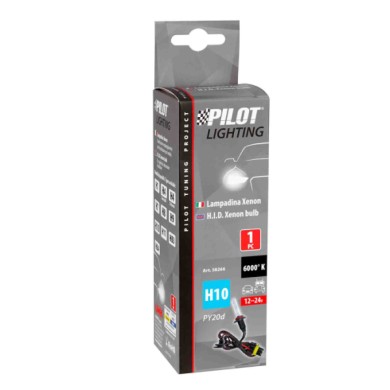 58266-S-01.JPG 12/24v Lampadina Hid Xenon 6.000k H10 1 Pz Scatola Hid Xenon Componibili Lampa Xeno