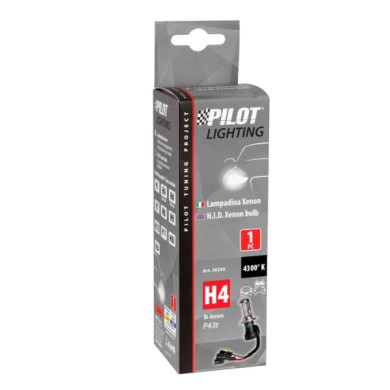 58295-S-01.JPG 12/24v Lampadina Hid Xenon 4.300k H4 1 Pz Scatola (bi Xenon) Hid Xenon Componibili Lampa Xeno