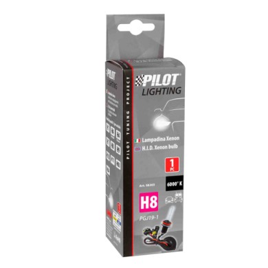 58303-S-01.JPG 12/24v Lampadina Hid Xenon 6.000k H8 1 Pz Scatola Hid Xenon Componibili Lampa Xeno