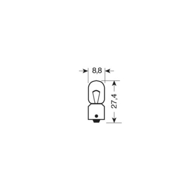 58335-S-01.JPG 12v Lampada Micro (t4w) 4w Ba9s 2 Pz D/blister Blu Lampadine Color Mania Lampa Alogene