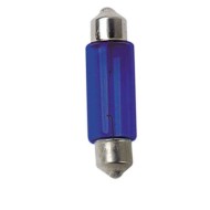 12v Lampada Siluro (c10w) 11x35 Mm 10w Sv8 5 8 2 Pz D/blister Blu Lampadine Color Mania Lampa Alogene