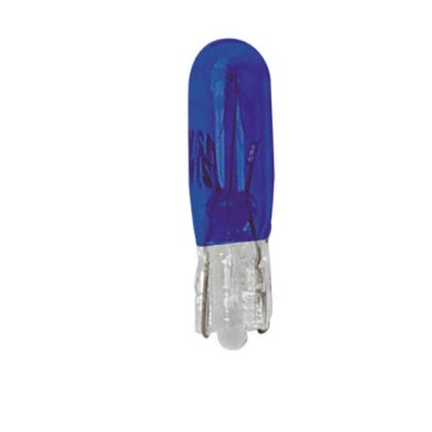 A014.JPG 12v Lampada Con Zoccolo Vetro (t5) 1 2w W2x4 6d 2 Pz D/blister Blu Lampadine Color Mania Lampa Alogene