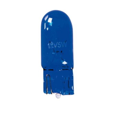 A015.JPG 12v Blue Dyed Glass Lampada Zoccolo Vetro (w5w) 5w W2 1x9 5d 2 Pz Scatola Lampadine Dyed Glass Lampa Alogene