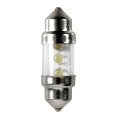 L006.JPG 12v Led Series 3 Led 10x31 Mm Sv8 5 8 2 Pz Scatola Bianco Lampadine A Led Siluro Lampa Led