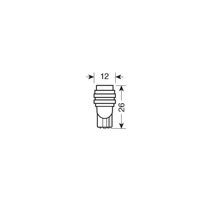58406-S-01.JPG 12v Hyper Led 3 1 Smd X 3 Chips (t10) W2 1x9 5d 2 Pz Scatola Bianco Doppia Polarità Lampadine A Led T10 T15 Lampa