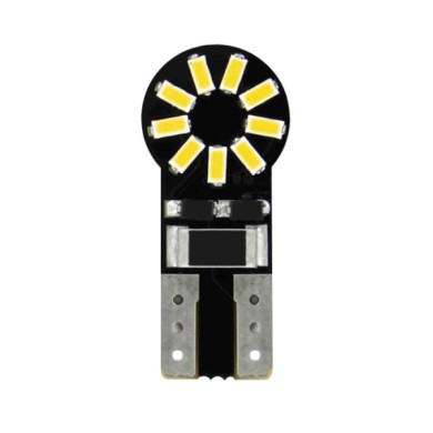 L136.JPG 12v Hyper Led 18 18 Smd X 1 Chips (t10) W2 1x9 5d 2 Pz Scatola Bianco Doppia Polarità Resistenza Incorporata Lampa Led