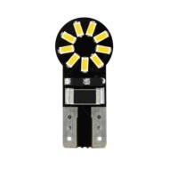 12v Hyper Led 18 18 Smd X 1 Chips (t10) W2 1x9 5d 2 Pz Scatola Bianco Doppia Polarità Resistenza Incorporata Lampa Led