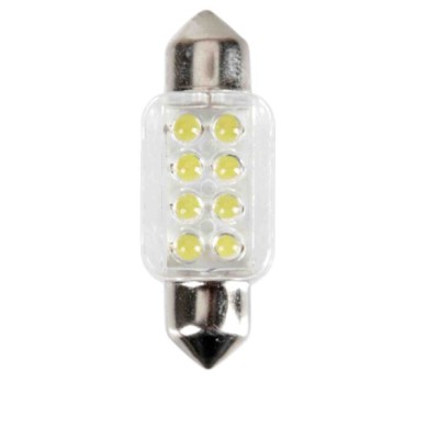 L010.JPG 12v Led Series 8 Led 13x35 Mm Sv8 5 8 1 Pz Scatola Bianco Lampadine A Led Siluro Lampa Led