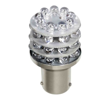 BA15S.JPG 12v Lampada Multi Led 36 Led (p21w) Ba15s 1 Pz D/blister Bianco Lampadine Multi Led Lampa Led