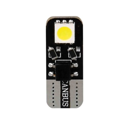 L037.JPG 12v Hyper Led 6 2 Smd X 3 Chips (t10) Bifocus W2 1x9 5d 2 Pz D/blister Bianco Doppia Polarità Resistenza Incorporata La