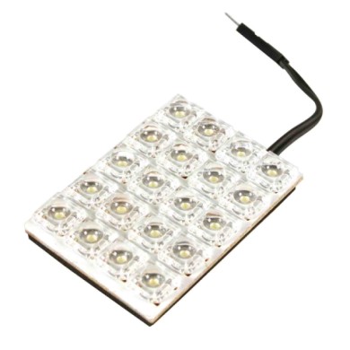 58502-S-02.JPG 12v Hyper Led Pannello 20 Led 35x50 Mm 1 Pz D/blister Blu Pannelli A Led Lampa Led