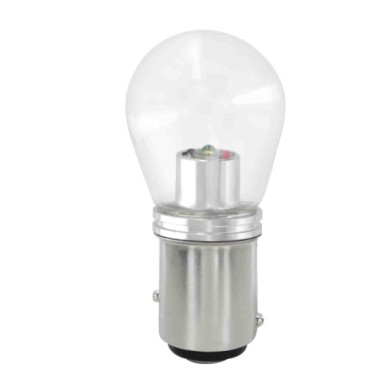 BAY15D.JPG 12/24v Mega Led 16 1 Smd X 16 Chips (p21/5w) Bay15d 2 Pz Scatola Bianco Lampadine A Led P21/5w Lampa Led