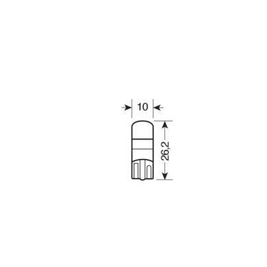 58519-S-01.JPG 10/32v Led Series 1 Smd X 1 Chip (t10) W2 1x9 5d 2 Pz D/blister Bianco Doppia Polarità Resistenza Incorporata Lam