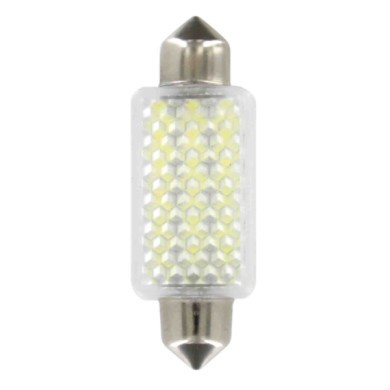 L135.JPG 12v Led Series 36 Smd X 1 Chips 15x41 Mm Sv8 5 8 1 Pz D/blister Bianco Doppia Polarità Lampadine A Led Siluro Lampa Led