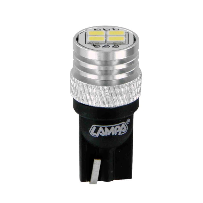 L150.JPG 12v Mega Led 12 4 Smd X 3 Chips (t10) W2 1x9 5d 2 Pz D/blister Bianco Doppia Polarità Lampadine A Led T10 T15 Lampa Led