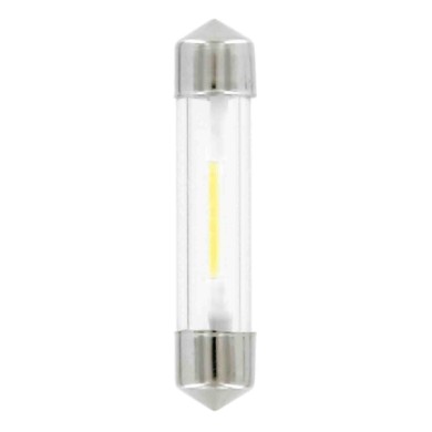 L140.JPG 12v Led Series 1 Smd X 9 Chips 8x41 Mm Sv8 5 8 1 Pz D/blister Bianco Lampadine A Led Siluro Lampa Led