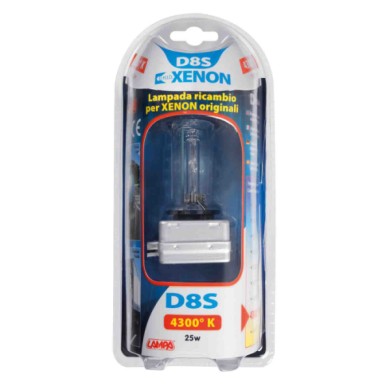 58544-S-01.JPG Lampada Hid Xenon 4.300°k D8s 25w Pk32d 1 1 Pz D/blister Lampadine Hid Xenon 4.300°k Lampa Xeno
