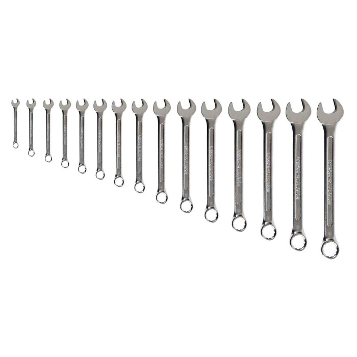 59499-C-01.JPG Set 15 Chiavi Combinate Chiavi Di Serraggio Utensili