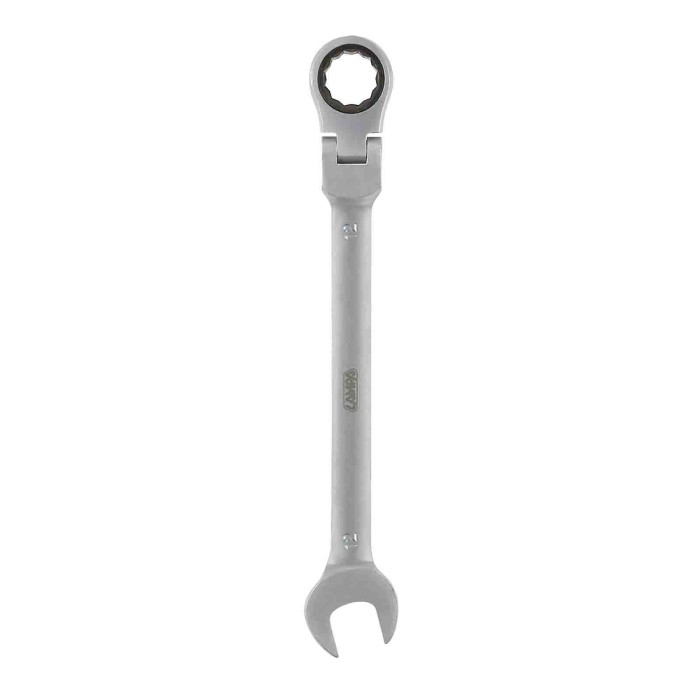 59554-C-01.JPG Chiave Combinata Con Cricchetto Snodato 12 Mm Chiavi Di Serraggio Utensili