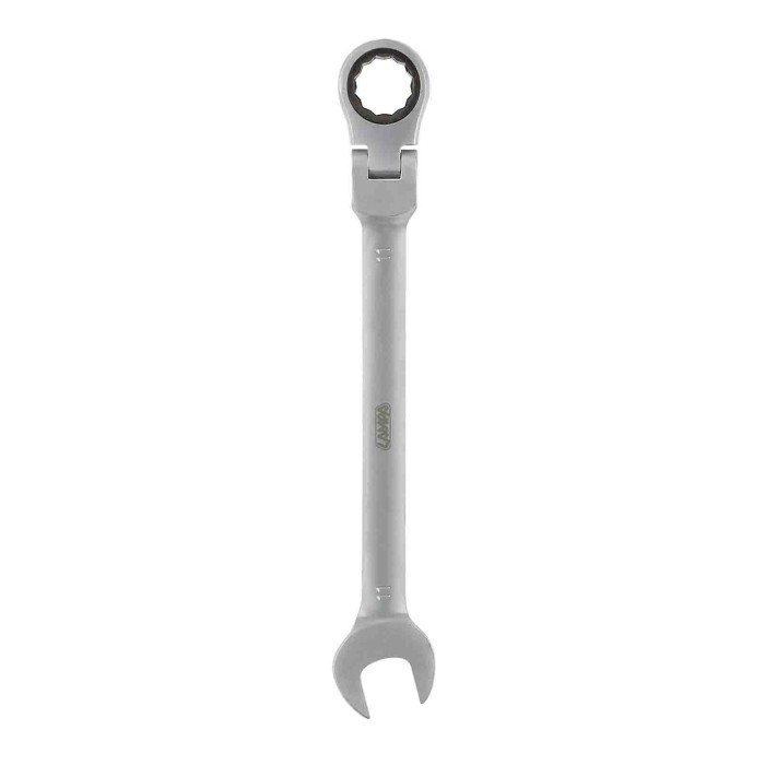 59557-C-01.JPG Chiave Combinata Con Cricchetto Snodato 11 Mm Chiavi Di Serraggio Utensili