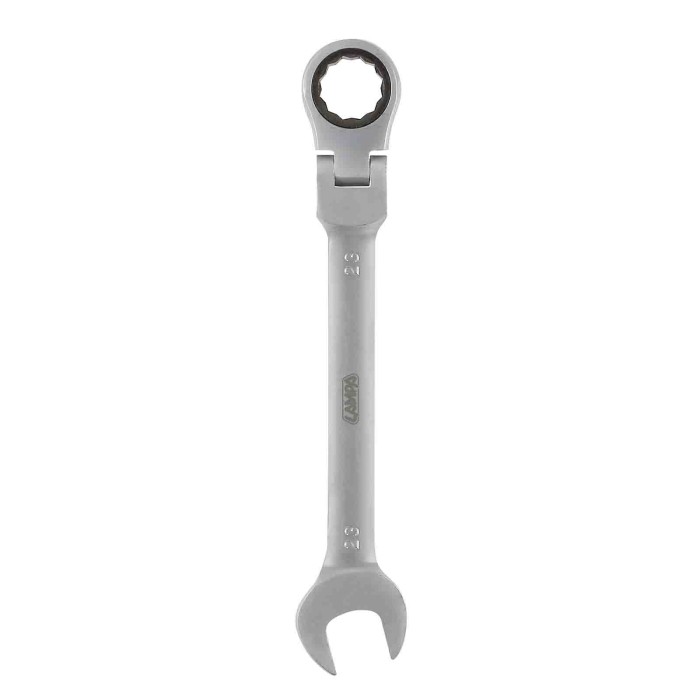 59565-C-01.JPG Chiave Combinata Con Cricchetto Snodato 23 Mm Chiavi Di Serraggio Utensili