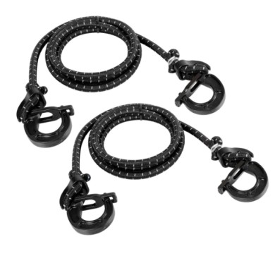 60178-S-02.JPG Uni Flex Coppia Corde Elastiche Regolabili Con Ganci Di Sicurezza Corde Elastiche E Funi Portabiciclette