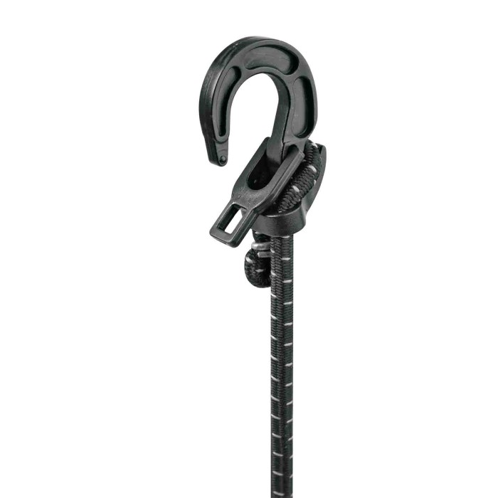 60178-S-03.JPG Uni Flex Coppia Corde Elastiche Regolabili Con Ganci Di Sicurezza Corde Elastiche E Funi Portabiciclette