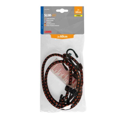60181-S-01.JPG Corde Elastiche Slim Ø 8 Mm 2x60 Cm Corde Elastiche E Funi Portabiciclette