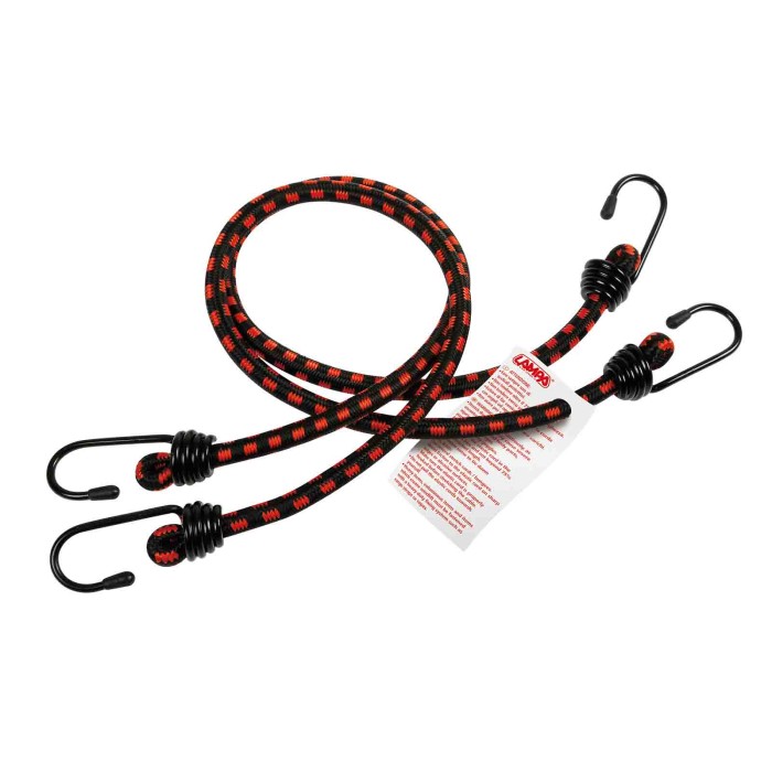 60181-C-01.JPG Corde Elastiche Slim Ø 8 Mm 2x60 Cm Corde Elastiche E Funi Portabiciclette