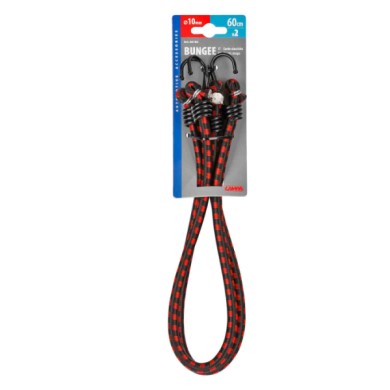 60182-S-01.JPG Corde Elastiche Standard Ø 10 Mm 2x60 Cm Corde Elastiche E Funi Portabiciclette