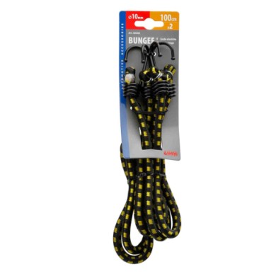 60202-C-02.JPG Corde Elastiche Standard Ø 10 Mm 2x100 Cm Corde Elastiche E Funi Portabiciclette