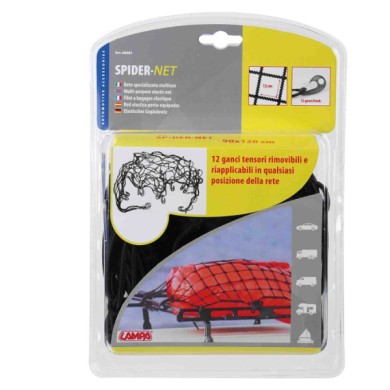 60261-C-01.JPG Spider Net Rete Elasticizzata Multiuso Corde Elastiche E Funi Portabiciclette