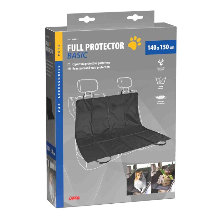 60403-C-01.JPG Full Protector Basic Copertura Protettiva Posteriore 140x150 Cm Protezione