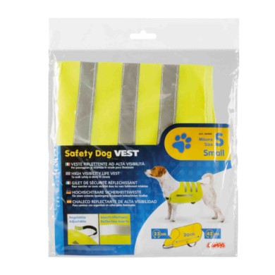 60482-C-01.JPG Dog Safety Vest Veste Riflettente Ad Alta Visibilità S Trasporto Animali