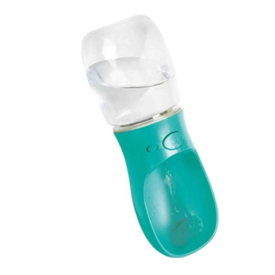 60487-S-01.JPG Pet Bottle Abbeveratoio Da Viaggio Per Animali 350 Ml Trasporto Animali