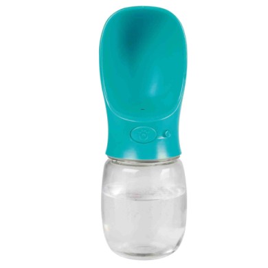 60487-S-02.JPG Pet Bottle Abbeveratoio Da Viaggio Per Animali 350 Ml Trasporto Animali