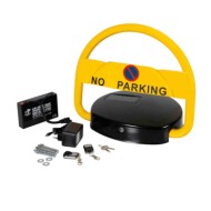 62108-S-01.JPG Barriera Di Parcheggio Automatica Con Telecomando Batteria + Pannello Solare Auto Parcheggio