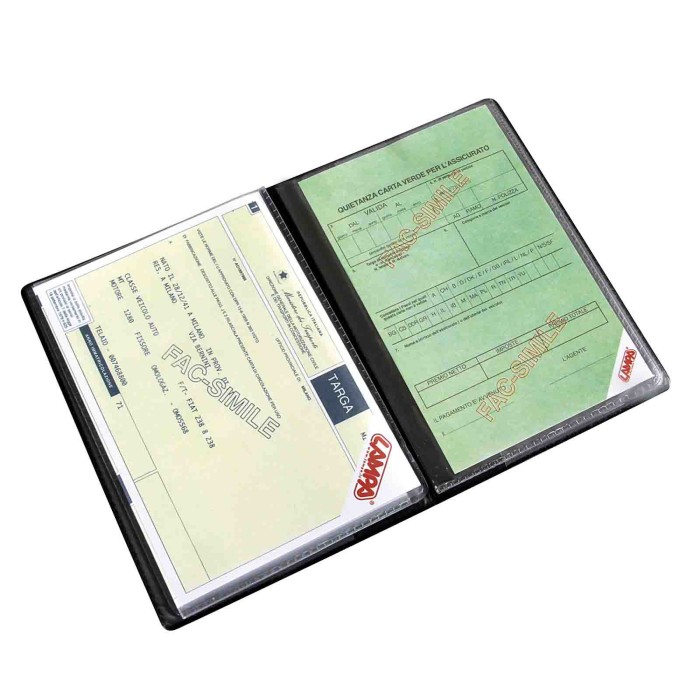 65338-S-01.JPG Porta Libretto Circolazione Portadocumenti Portaoggetti