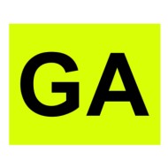65359-D-01.JPG Contrassegno Ga (guida Accompagnata) Anteriore Contrassegni Targhe E Contrassegni