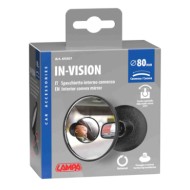 65507-C-01.JPG Specchietto Retrovisore Rotondo Con Ventosa Ø 80 Mm Specchi Interni