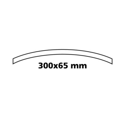 65511-S-01.JPG Convex 300 Specchietto Retrovisore Convesso 300x65 Mm Specchi Interni
