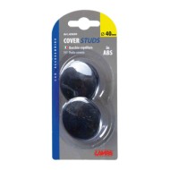 Coppia Borchie Copriforo In Abs Ø 40 Mm Carrozzeria